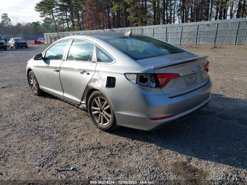 2015 HYUNDAI SONATA SE - 5NPE24AF9FH062986