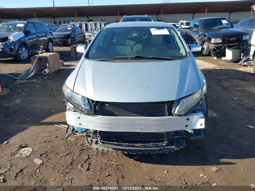 2014 HONDA CIVIC HYBRID - 19XFB4F2XEE201195
