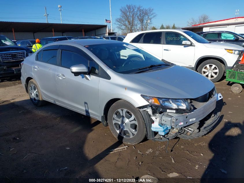 2014 HONDA CIVIC HYBRID - 19XFB4F2XEE201195