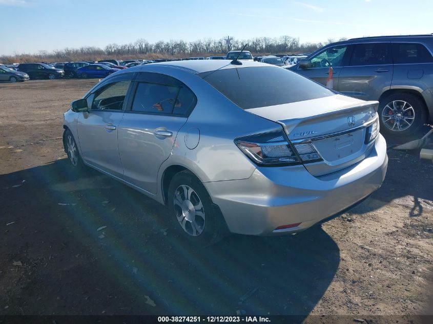 2014 HONDA CIVIC HYBRID - 19XFB4F2XEE201195