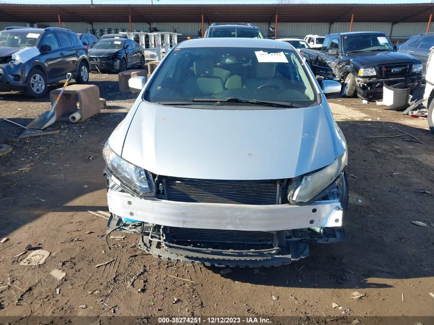 2014 HONDA CIVIC HYBRID - 19XFB4F2XEE201195