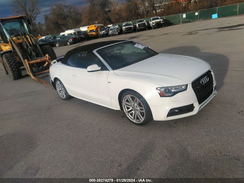 2016 AUDI A5 PREMIUM PLUS S-LINE - WAUD2AFH8GN000546