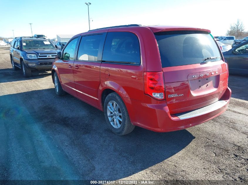 2013 DODGE GRAND CARAVAN SXT - 2C4RDGCG6DER56290