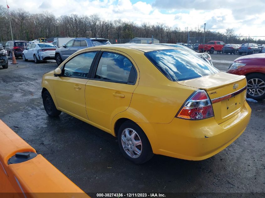 KL1TD5DE4BB160451 | 2011 CHEVROLET AVEO