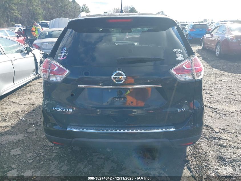 2016 NISSAN ROGUE SV - KNMAT2MT9GP661460