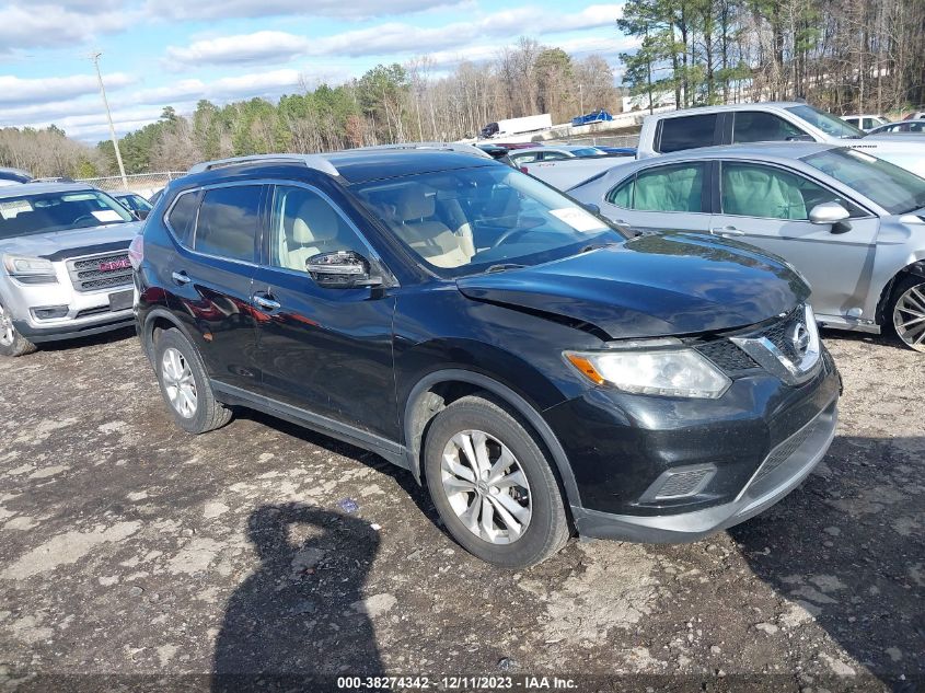 2016 NISSAN ROGUE SV - KNMAT2MT9GP661460