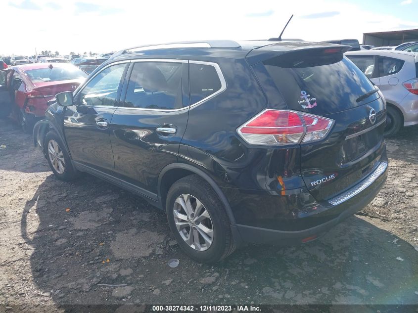 2016 NISSAN ROGUE SV - KNMAT2MT9GP661460