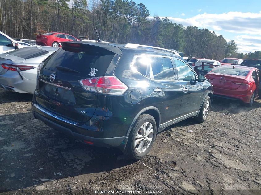 2016 NISSAN ROGUE SV - KNMAT2MT9GP661460