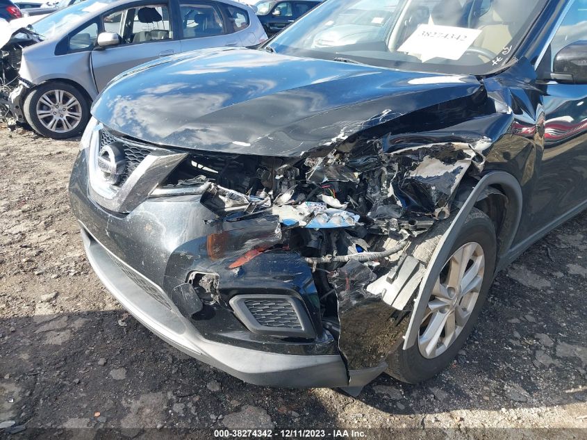 2016 NISSAN ROGUE SV - KNMAT2MT9GP661460