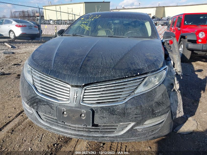 2014 LINCOLN MKZ - 3LN6L2GKXER801509
