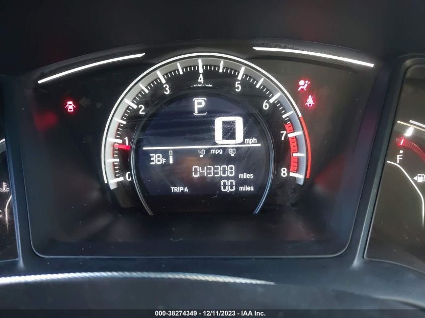 2018 HONDA CIVIC LX - 19XFC2F5XJE042961