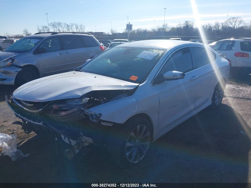 2015 CHRYSLER 200 C - 1C3CCCCB0FN708011