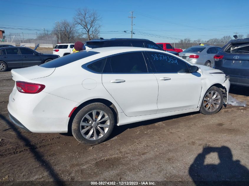 2015 CHRYSLER 200 C - 1C3CCCCB0FN708011