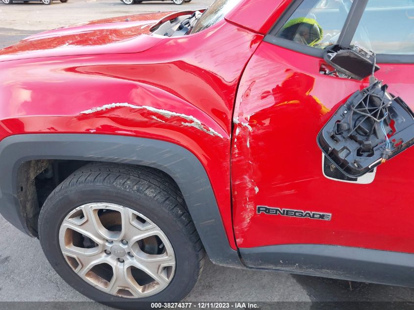 2016 JEEP RENEGADE LIMITED - ZACCJBDT5GPD11180