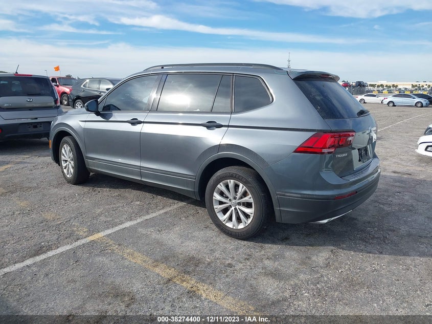 VIN 3VV1B7AX2KM191649 2019 VOLKSWAGEN TIGUAN S