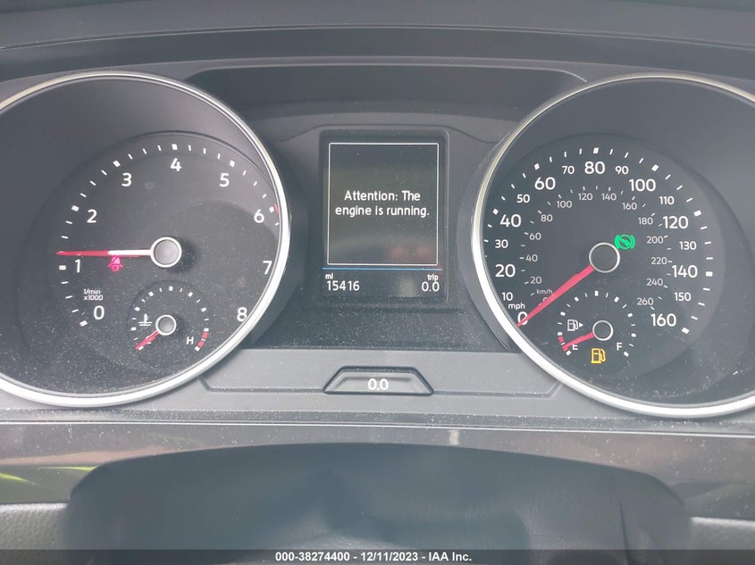 VIN 3VV1B7AX2KM191649 2019 VOLKSWAGEN TIGUAN S
