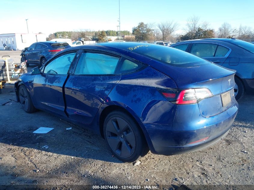 5YJ3E1EB4MF059414 | 2021 TESLA MODEL 3