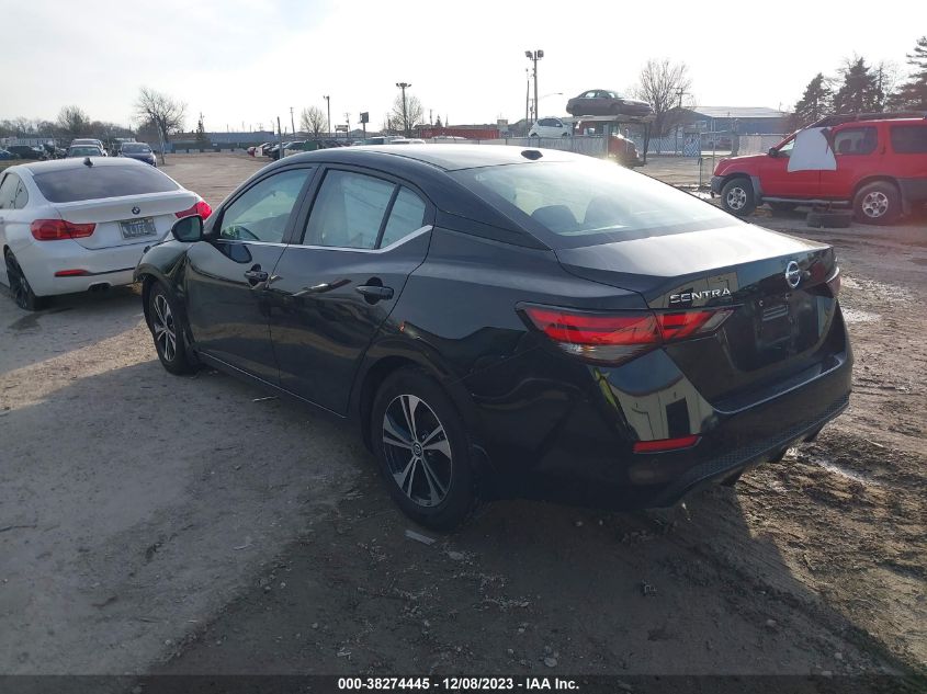 2023 NISSAN SENTRA SV XTRONIC CVT - 3N1AB8CV4PY264703