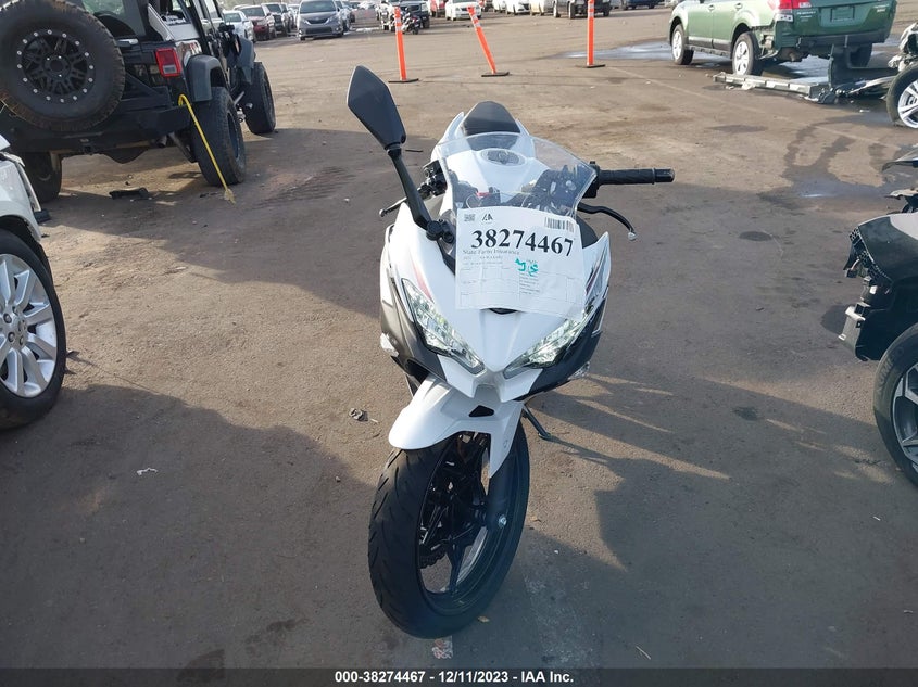 VIN JKAEXKH12PDAN1266 2023 KAWASAKI EX400