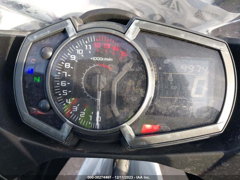VIN JKAEXKH12PDAN1266 2023 KAWASAKI EX400