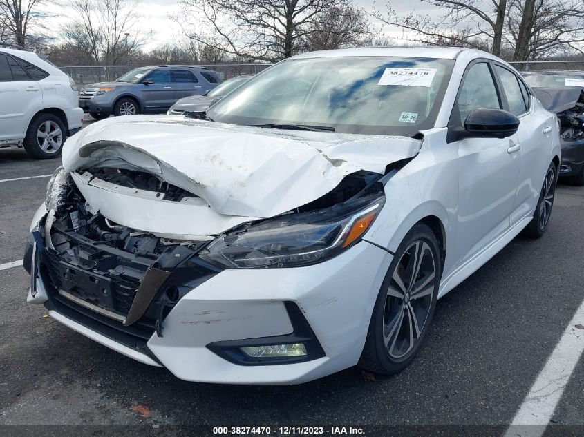 2021 NISSAN SENTRA SR - 3N1AB8DV3MY318499