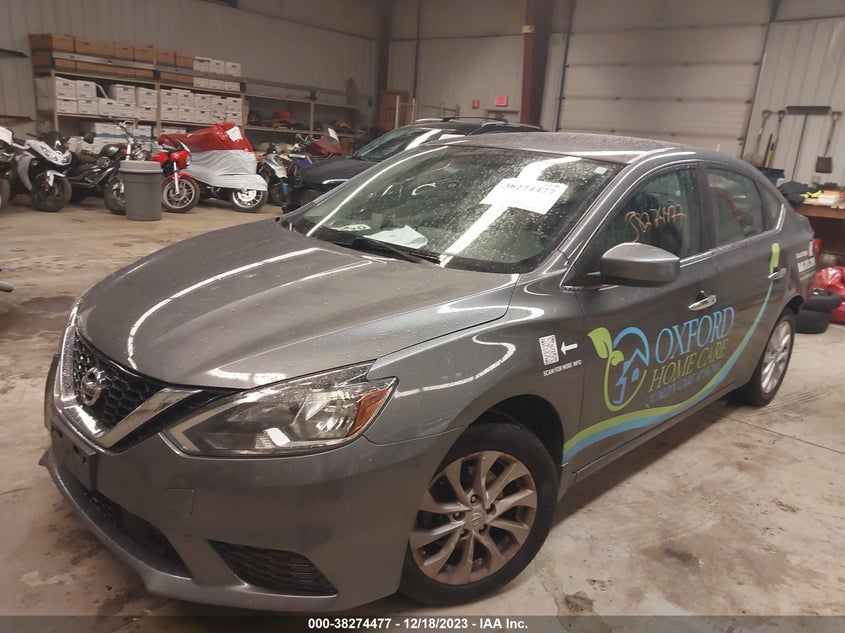 VIN 3N1AB7AP3KY406983 2019 NISSAN SENTRA S/SV/SR/SL