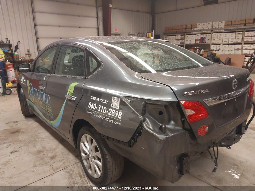 VIN 3N1AB7AP3KY406983 2019 NISSAN SENTRA S/SV/SR/SL