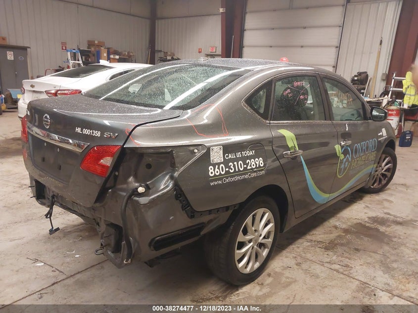 VIN 3N1AB7AP3KY406983 2019 NISSAN SENTRA S/SV/SR/SL