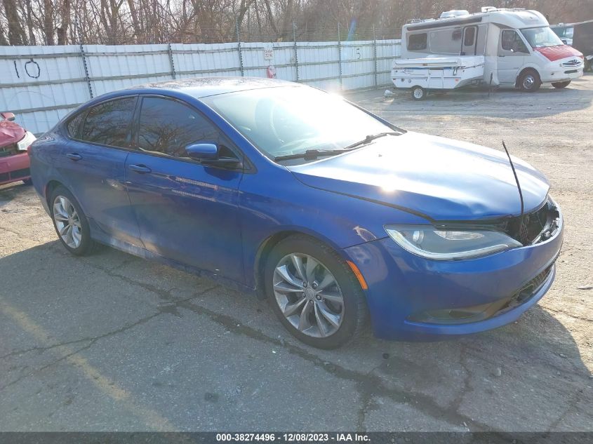 2015 CHRYSLER 200 S - 1C3CCCDGXFN522809