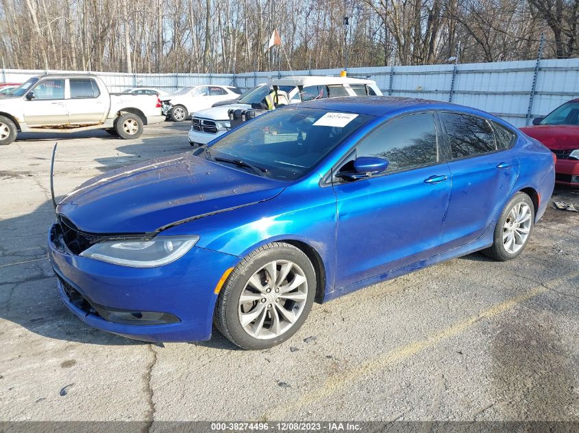 2015 CHRYSLER 200 S - 1C3CCCDGXFN522809