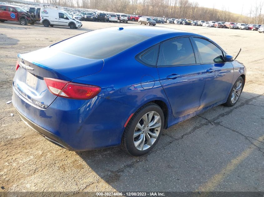 2015 CHRYSLER 200 S - 1C3CCCDGXFN522809