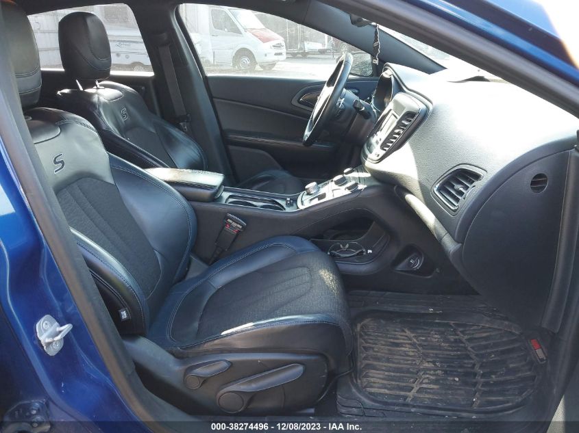 2015 CHRYSLER 200 S - 1C3CCCDGXFN522809