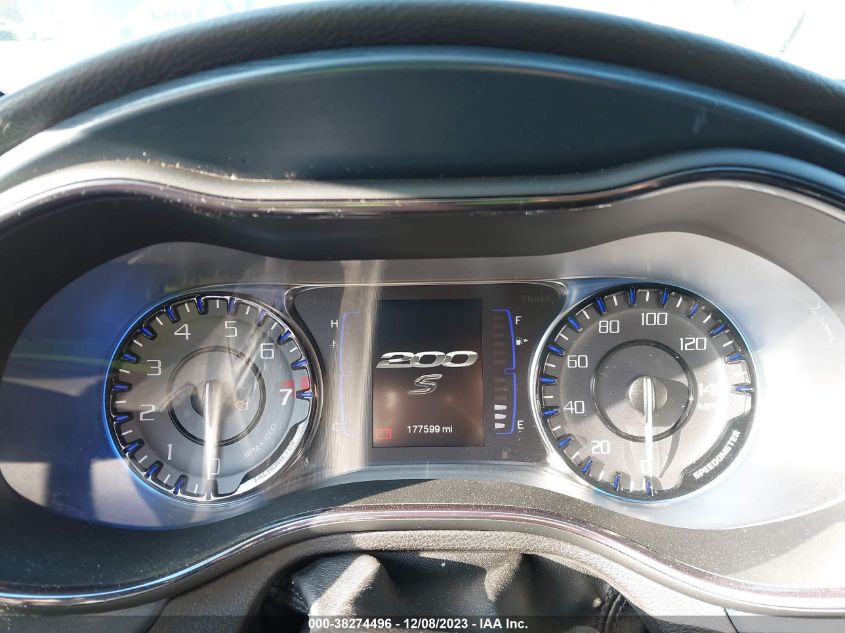 2015 CHRYSLER 200 S - 1C3CCCDGXFN522809