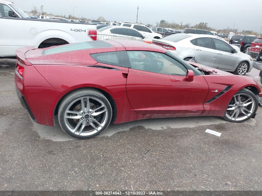 2014 CHEVROLET CORVETTE STINGRAY Z51 - 1G1YL2D77E5123441