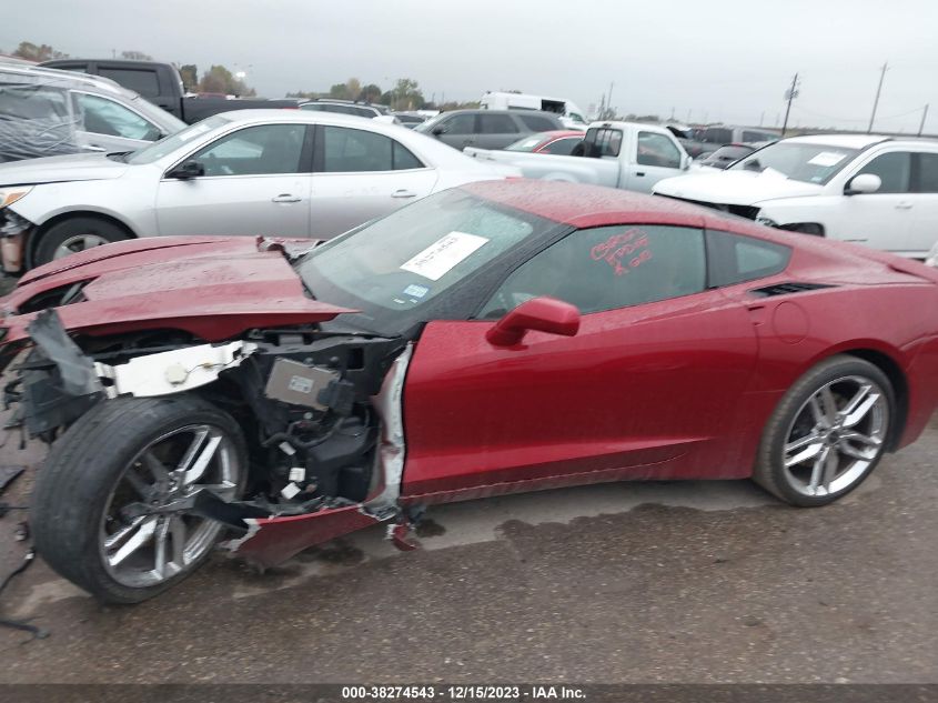 2014 CHEVROLET CORVETTE STINGRAY Z51 - 1G1YL2D77E5123441