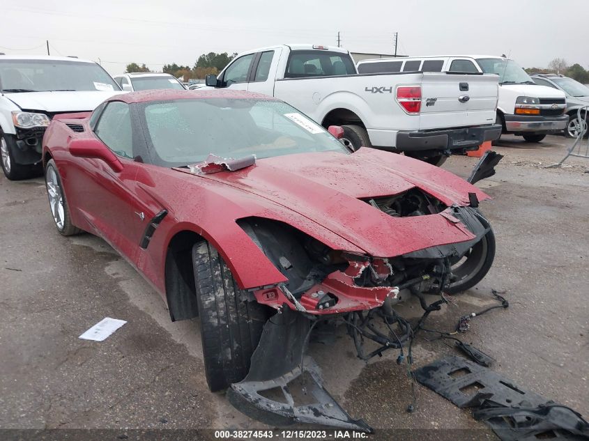 2014 CHEVROLET CORVETTE STINGRAY Z51 - 1G1YL2D77E5123441