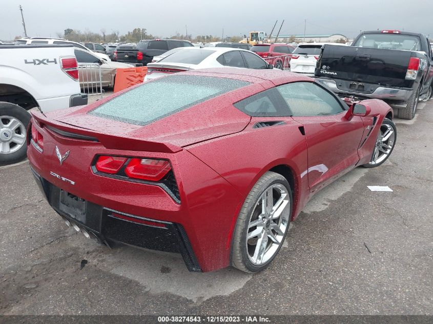 2014 CHEVROLET CORVETTE STINGRAY Z51 - 1G1YL2D77E5123441