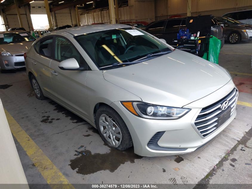 2017 HYUNDAI ELANTRA SE - 5NPD74LF1HH064146