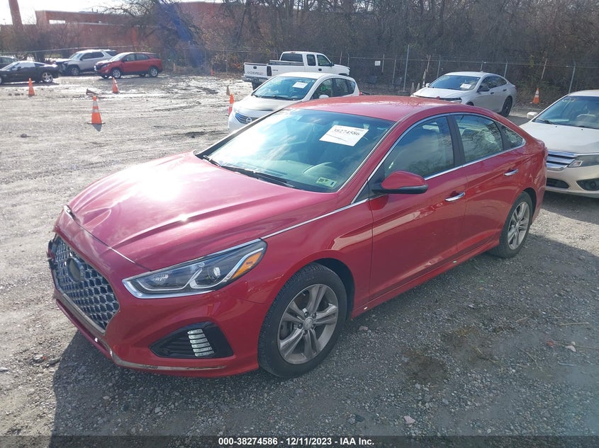 VIN 5NPE34AFXJH710552 2018 HYUNDAI SONATA SEL+