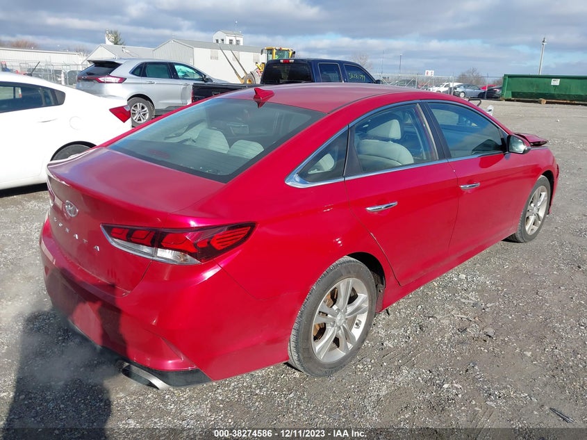 VIN 5NPE34AFXJH710552 2018 HYUNDAI SONATA SEL+