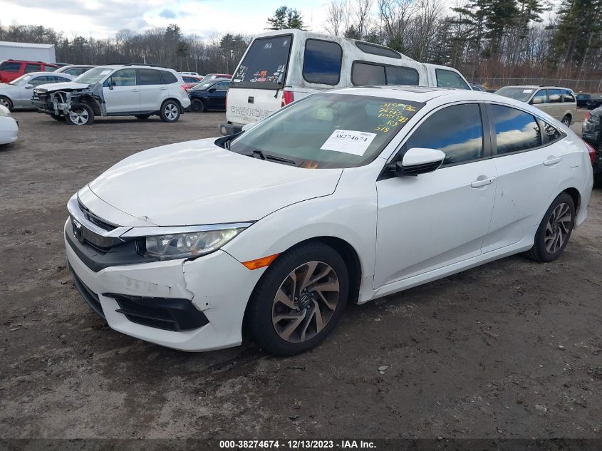 2017 HONDA CIVIC EX - 19XFC2F7XHE067743