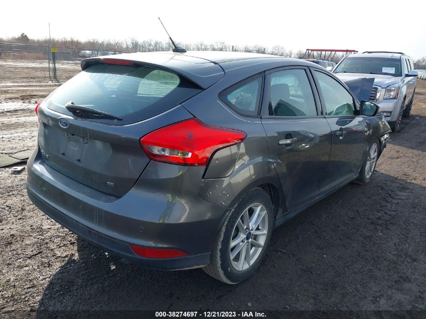 2015 FORD FOCUS SE - 1FADP3K29FL217377