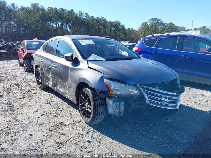 2015 NISSAN SENTRA S/SV/SR/SL - 3N1AB7APXFY307163