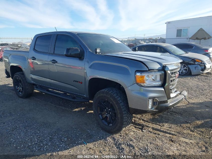 1GTG6FENXN1215147 GMC CANYON 4WD  SHORT BOX AT4 - 2022