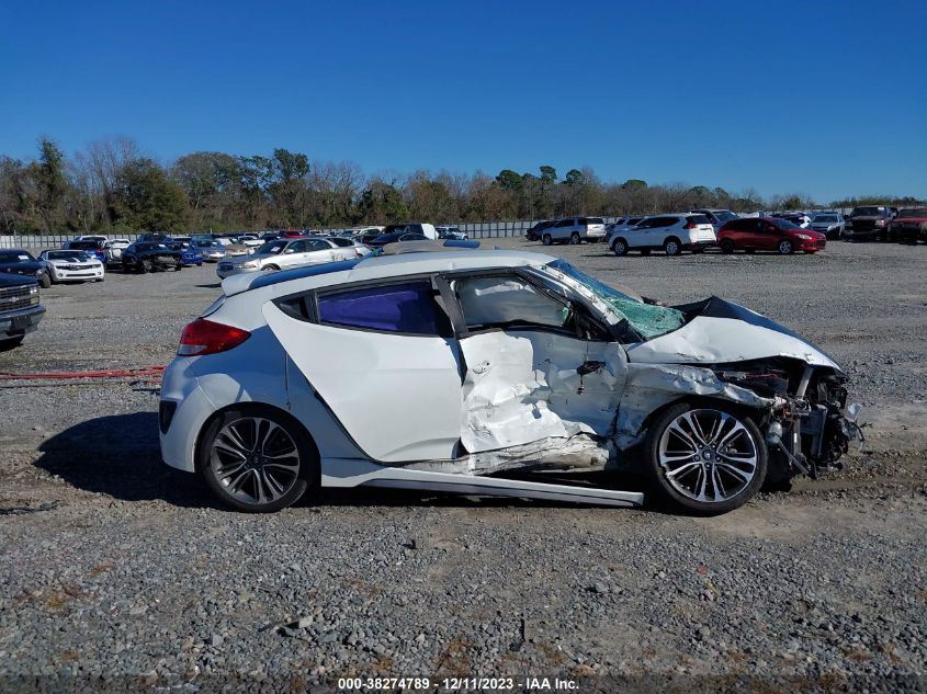 2016 HYUNDAI VELOSTER TURBO - KMHTC6AE6GU304207