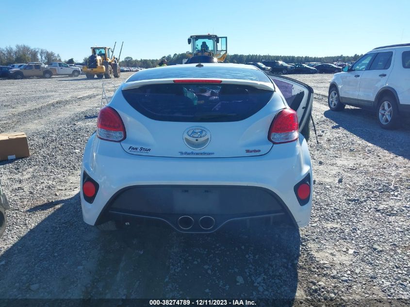 2016 HYUNDAI VELOSTER TURBO - KMHTC6AE6GU304207