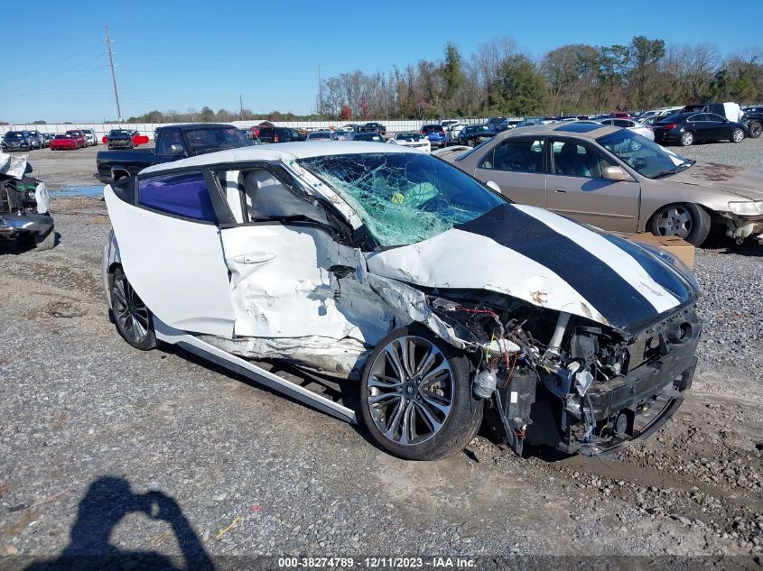 2016 HYUNDAI VELOSTER TURBO - KMHTC6AE6GU304207