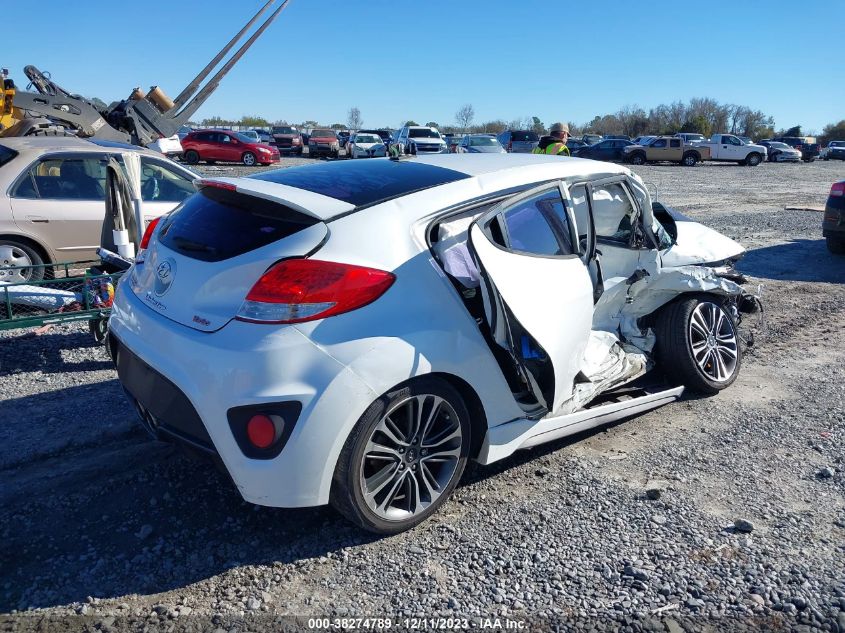 2016 HYUNDAI VELOSTER TURBO - KMHTC6AE6GU304207