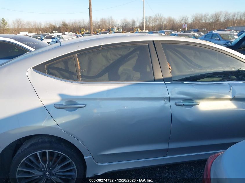 2018 HYUNDAI ELANTRA SPORT - KMHD04LB2JU679331