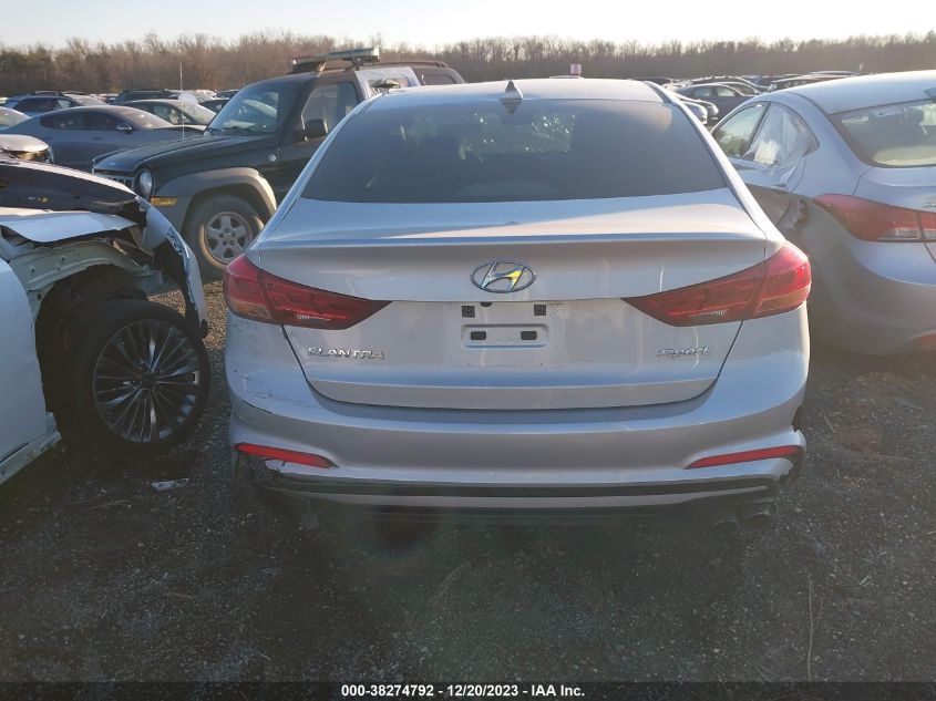 2018 HYUNDAI ELANTRA SPORT - KMHD04LB2JU679331